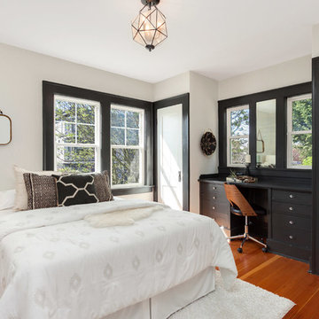 Updated Craftsman Home With Black Trimming