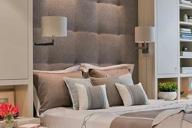 Upholstered Walls, Fabric Wall Ideas