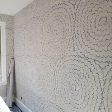 Upper West Side Bedroom Wallpaper Install