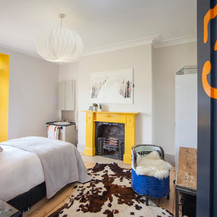 Idée de décoration pour une chambre design.