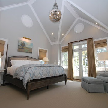 Vaulted Ceiling Master Bedroom