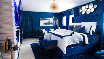 16+ Navy And White Themed Bedrooms