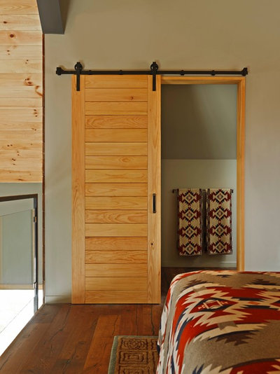 Rustic Bedroom by Joan Heaton Architects