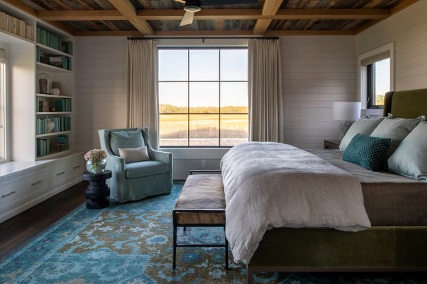 Rustic Bedroom by Rehkamp Larson Architects, Inc.