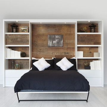 Vertical wall bed  |  Lits escamotables verticaux