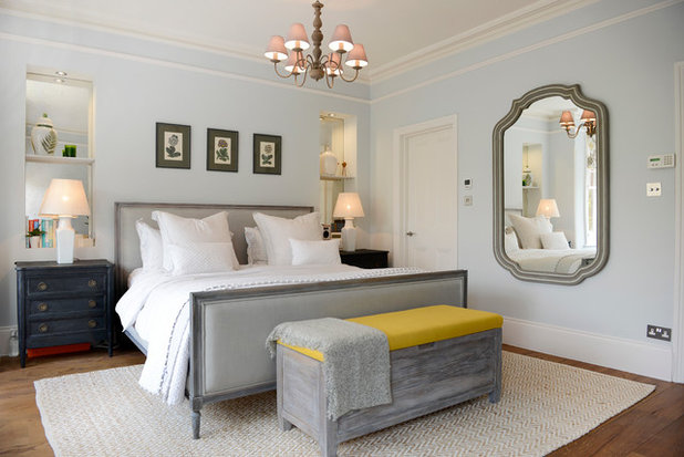 British Colonial Bedroom by Ruth Noble Interiors