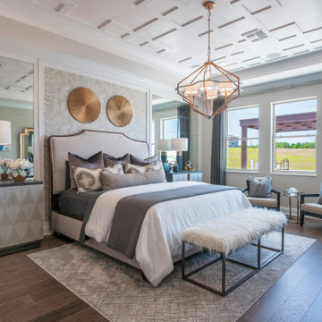Vistas at Water's Edge - Brookhaven Model Transitional Master Bedroom