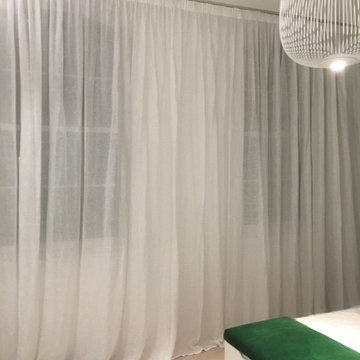Voile Curtain for a Romantic Finish