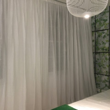 Voile Curtain for a Romantic Finish