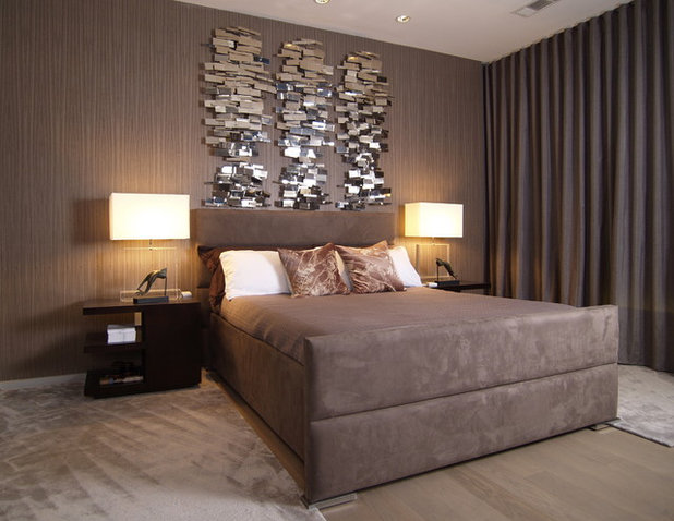 Contemporary Bedroom by Joel Kelly Design
