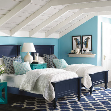 Wakefield Colors Twin Panel Bed by Bassett Furniture