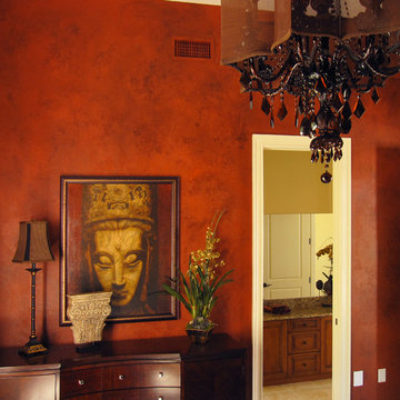 Wall finishes - painted and glazed walls