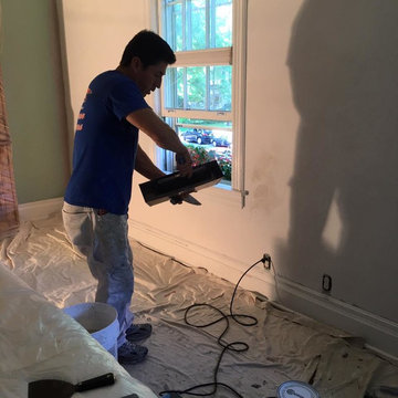 Wall preparation - plaster - skim coating