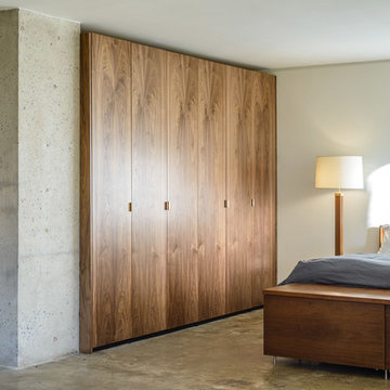 Walnut IKEA Closet