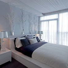 Winter Wonderland Glam Bedroom