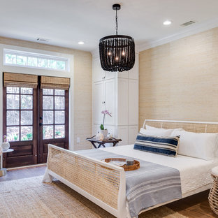 Inspiration for a coastal bedroom remodel in New York