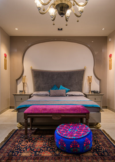 Eclectic Bedroom by Shantanu Garg Design