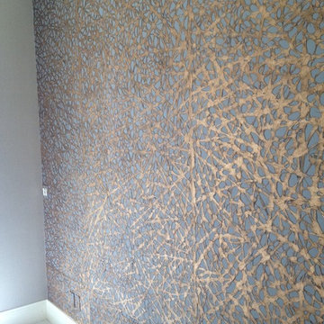 Wellington Cork Wallpaper Installation