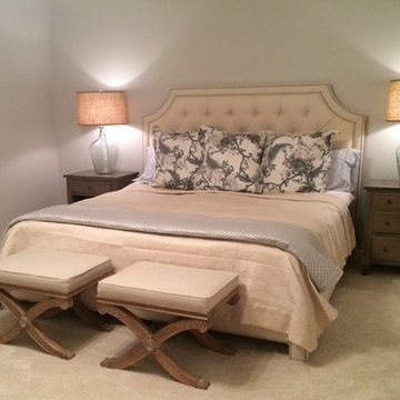 West Chester Spa Master Bedroom,  AFTER