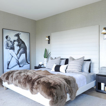 West Coast Modern Custom Home - Bedroom