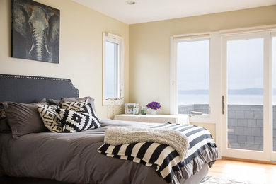 Inspiration for a transitional bedroom remodel in Seattle