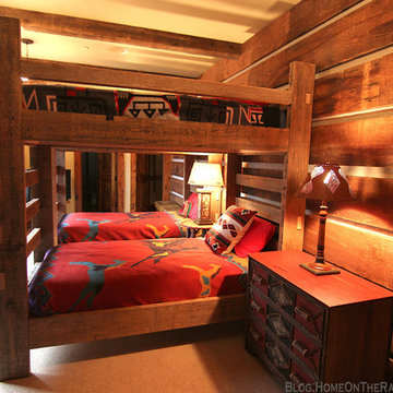 Western Mine Style Bunkroom