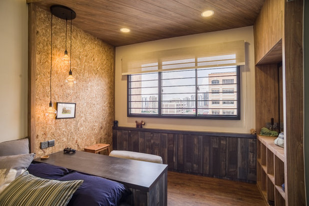 Rustic Bedroom by Urban Habitat Design