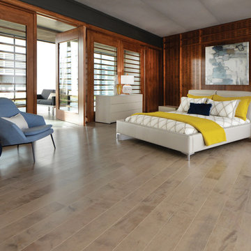 White & Light Hardwood Flooring