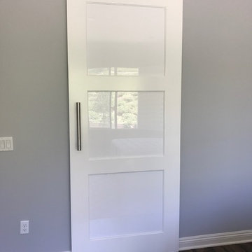 White Barn Door