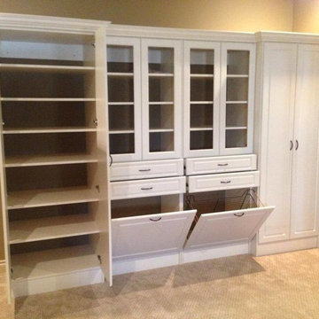 White Cabinetry Installation (Red Deer, AB)