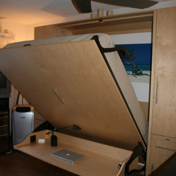 White Maple Murphy DeskBed