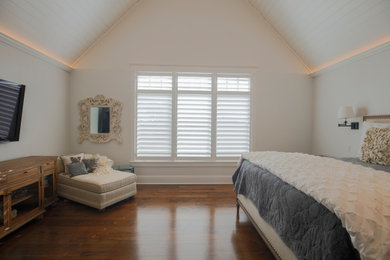 White Shutters in the Bedroom