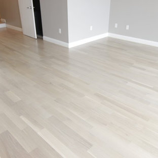 White washed rift and quarter sawn oak floors