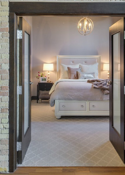 Contemporary Bedroom by Tiffany Hanken Design