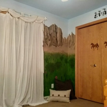 Wild Horses: a girl's fantasy bedroom