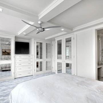 Bedroom with Built-in Armoire