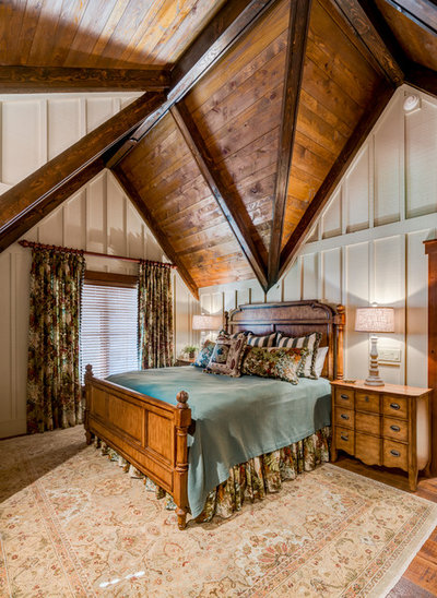 Rustic Bedroom by Dianne Davant and Associates
