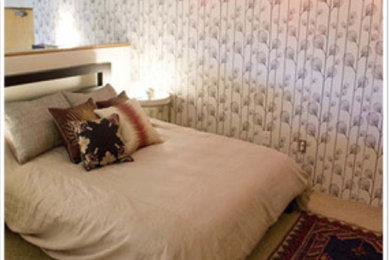 Bedroom - eclectic bedroom idea in Portland