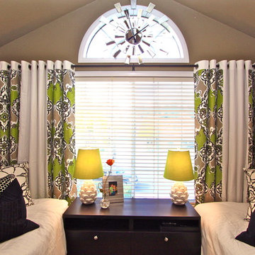Window Treatments Modern Bedroom