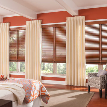 Wood, Faux Wood and Fabric Blinds