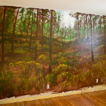 Woods Mural Bedroom