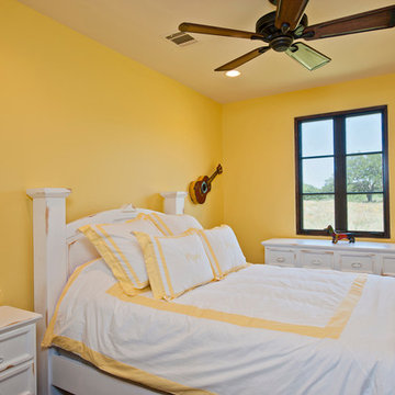 Yellow secondary bedroom
