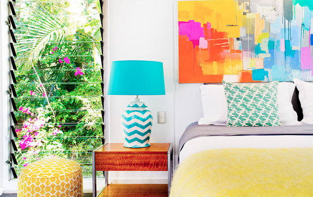 Современный Спальня by Touch Interiors by Bronwyn Poole