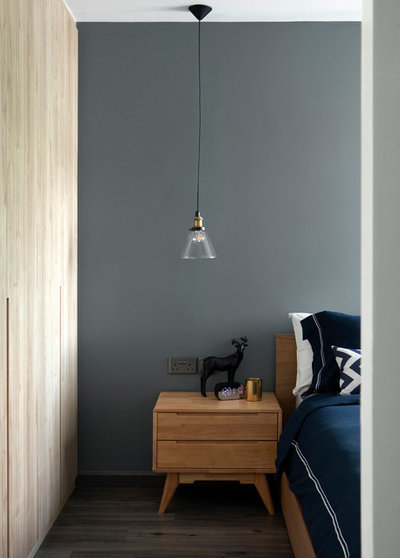 Contemporary Bedroom by SYNC INTERIOR PTE. LTD.