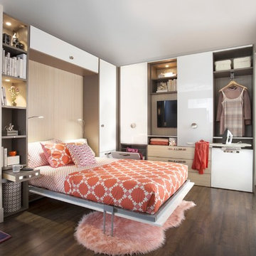 Young Women's Studio Wall Bed - Brooklyn, NY