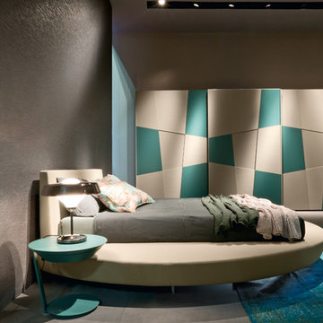 Zero round bed by Presotto