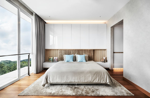 Contemporary Bedroom by akiHAUS Design Studio