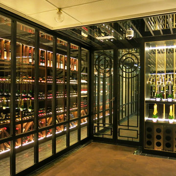 Wooden Wine Room Project