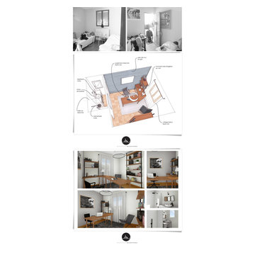 Aménagement intérieur d'une villa