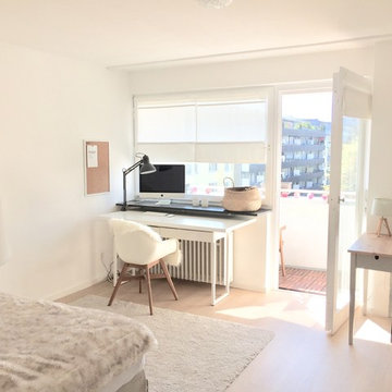 Appartement etudiante à Munich, Allemagne, 22 m2, relooking